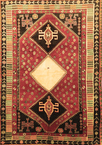 Persian Brown Traditional Rug, tr804brn