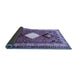 Sideview of Persian Blue Traditional Rug, tr804blu