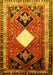 Persian Yellow Traditional Rug, tr804yw