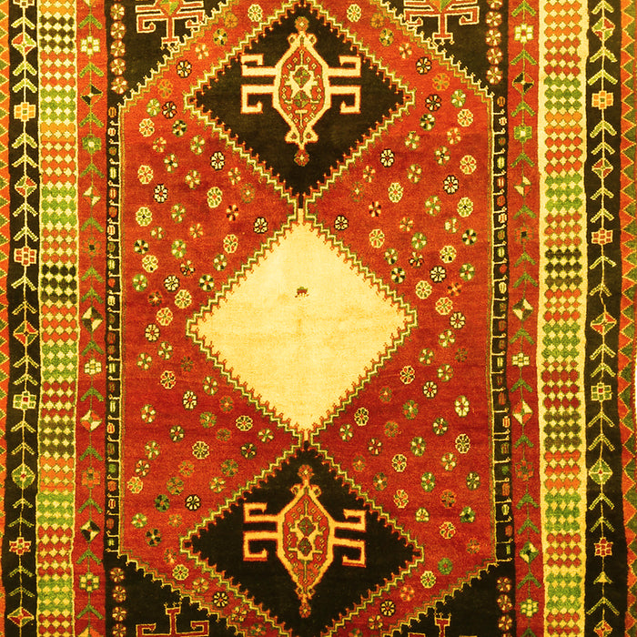 Persian Yellow Traditional Rug, tr804yw