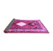 Sideview of Persian Purple Traditional Rug, tr804pur