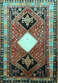 Persian Light Blue Traditional Rug, tr804lblu