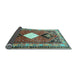 Sideview of Persian Light Blue Traditional Rug, tr804lblu