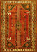 Persian Yellow Traditional Rug, tr805yw