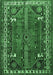 Persian Emerald Green Traditional Rug, tr805emgrn