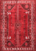 Persian Red Traditional Area Rugs