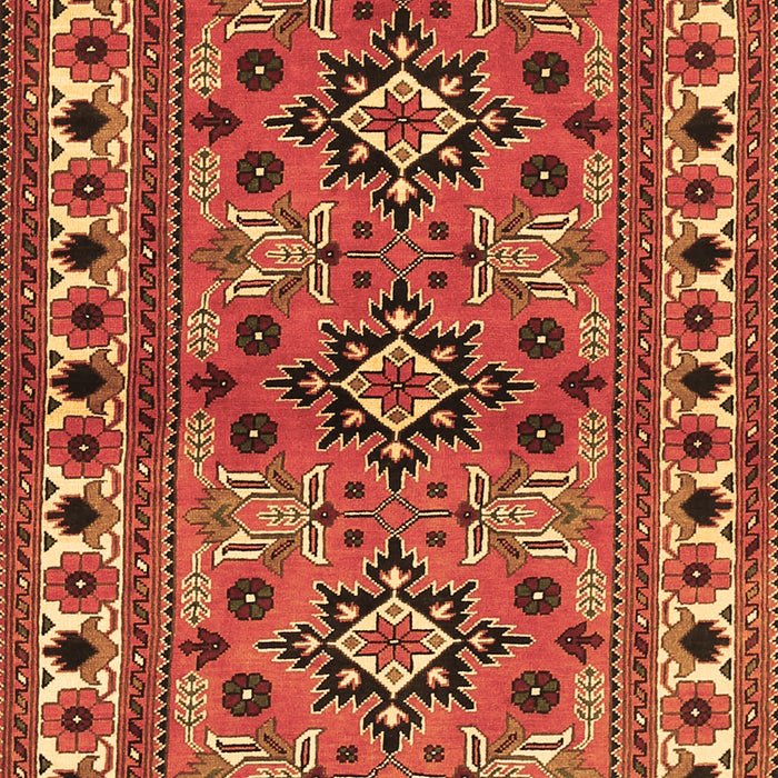 Machine Washable Persian Brown Traditional Rug, wshtr806brn