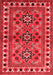 Persian Red Traditional Area Rugs