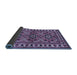 Sideview of Persian Blue Traditional Rug, tr806blu