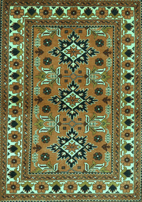 Persian Turquoise Traditional Rug, tr806turq