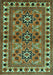 Persian Turquoise Traditional Rug, tr806turq