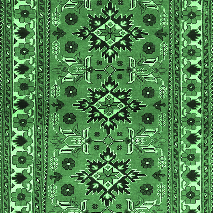 Persian Emerald Green Traditional Rug, tr806emgrn