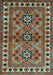 Persian Light Blue Traditional Rug, tr806lblu