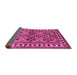 Sideview of Persian Purple Traditional Rug, tr806pur