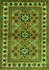 Persian Green Traditional Rug, tr806grn