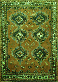 Persian Green Traditional Rug, tr807grn