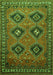 Persian Green Traditional Rug, tr807grn