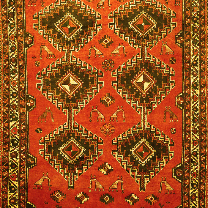 Persian Yellow Traditional Rug, tr807yw