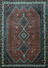 Persian Light Blue Traditional Rug, tr808lblu
