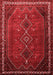 Persian Red Traditional Area Rugs