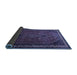 Sideview of Persian Blue Traditional Rug, tr808blu