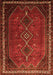 Persian Orange Traditional Rug, tr808org