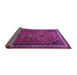 Sideview of Persian Purple Traditional Rug, tr808pur