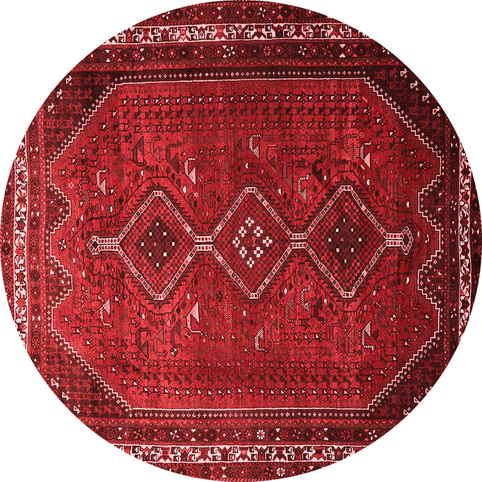 Machine Washable Persian Red Traditional Rug, wshtr808red