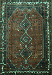 Persian Turquoise Traditional Rug, tr808turq
