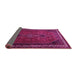Sideview of Persian Pink Traditional Rug, tr808pnk