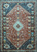 Persian Light Blue Traditional Rug, tr809lblu