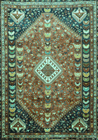 Persian Turquoise Traditional Rug, tr809turq