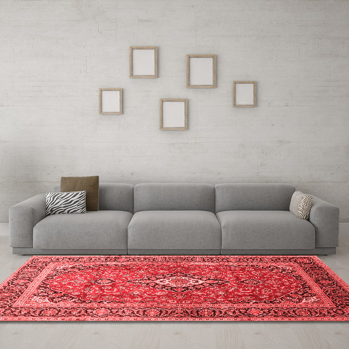 Traditional Red Washable Rugs
