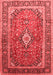 Medallion Red Traditional Area Rugs