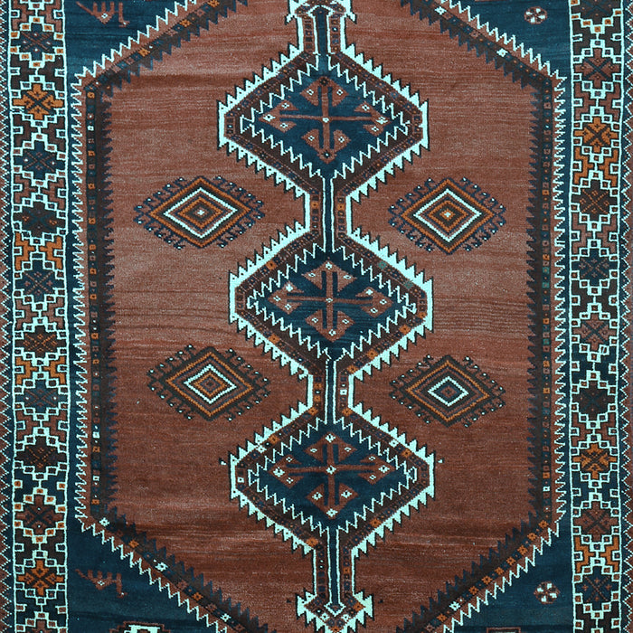 Persian Light Blue Traditional Rug, tr810lblu