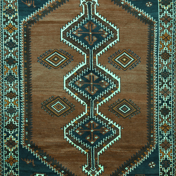 Persian Turquoise Traditional Rug, tr810turq