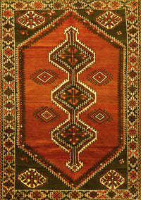 Persian Yellow Traditional Rug, tr810yw