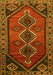 Persian Yellow Traditional Rug, tr810yw