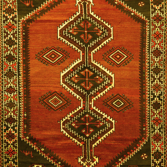 Persian Yellow Traditional Rug, tr810yw