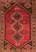 Persian Orange Traditional Rug, tr810org