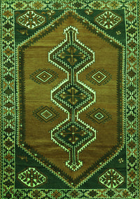 Persian Green Traditional Rug, tr810grn