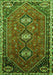 Persian Green Traditional Rug, tr811grn