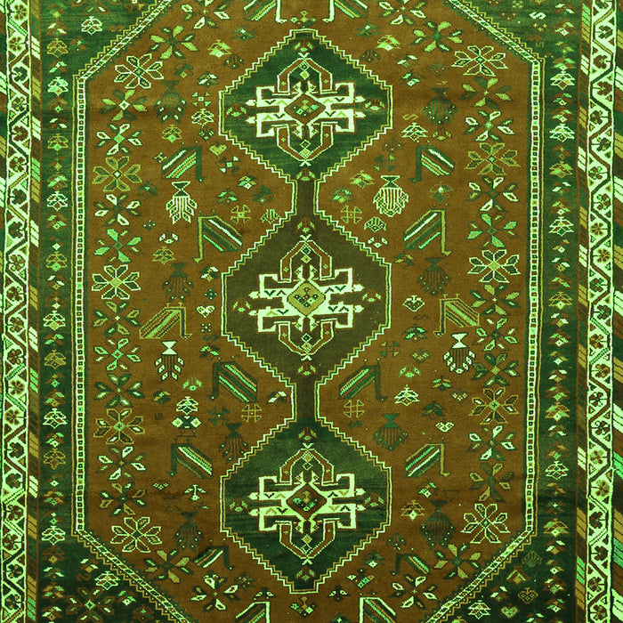 Persian Green Traditional Rug, tr811grn