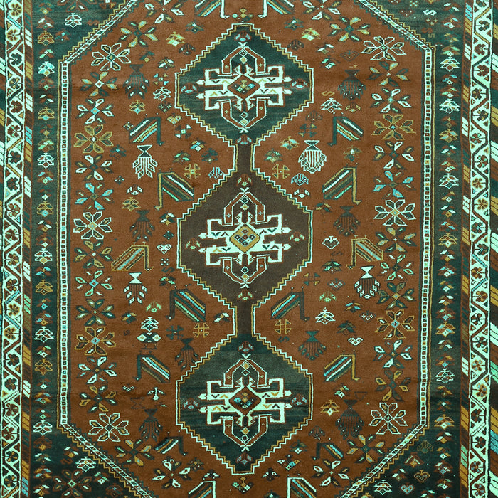 Persian Turquoise Traditional Rug, tr811turq
