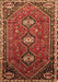 Persian Brown Traditional Rug, tr811brn