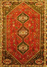 Persian Yellow Traditional Rug, tr811yw