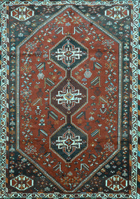 Persian Light Blue Traditional Rug, tr811lblu