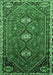 Persian Emerald Green Traditional Rug, tr811emgrn