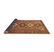 Sideview of Persian Brown Traditional Rug, tr812brn