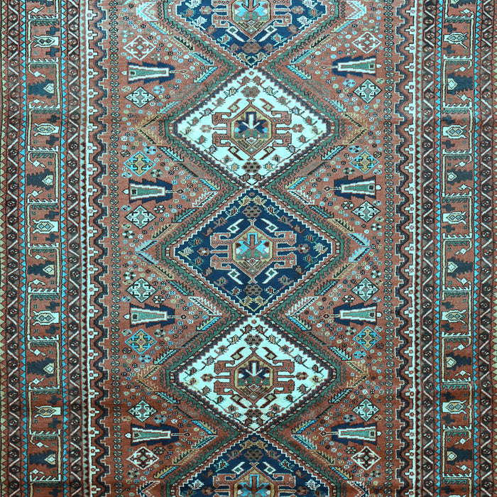 Persian Light Blue Traditional Rug, tr812lblu